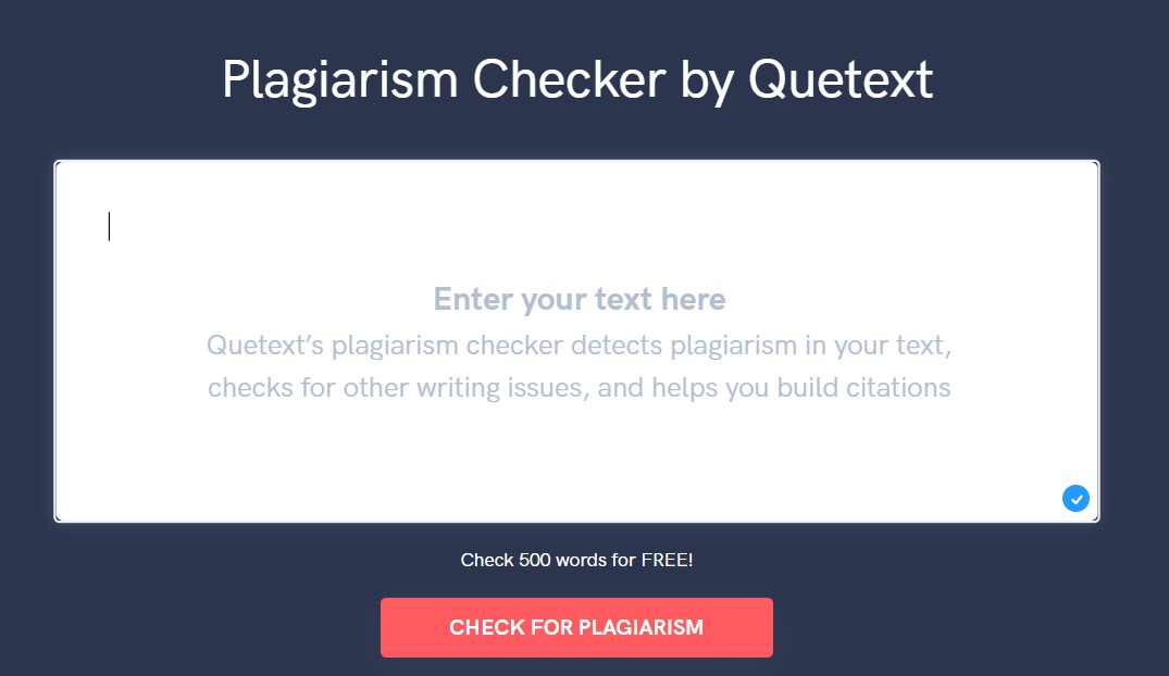 plagiarisme checker par quetext