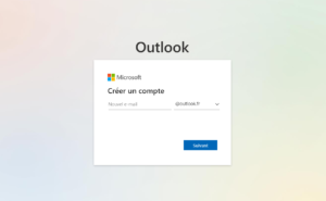 Outlook mail inscription